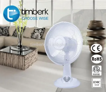 12 inch plastic desk fan