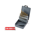 Tin-Coated Twist Drill Bit Set