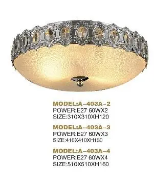 Decoration crystal ceiling lamp