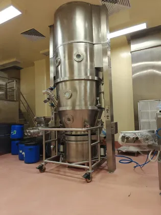 GMP Standard Pharmaceutical Fluid Bed Dyrer