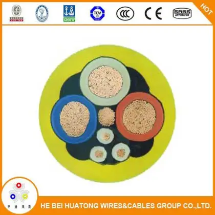 Heavy Duty General Rubber Mining Trailing Cable