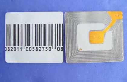 Merchandise Rf Soft Label Personalized , Disposable And Anti-theft