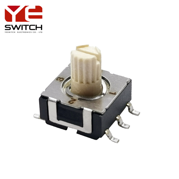 10x10 SMD 8421 Rotary Dip Switch الترميز الرقمي