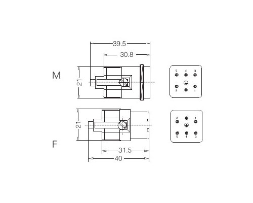 HQ 005 Heavy Duty Connector