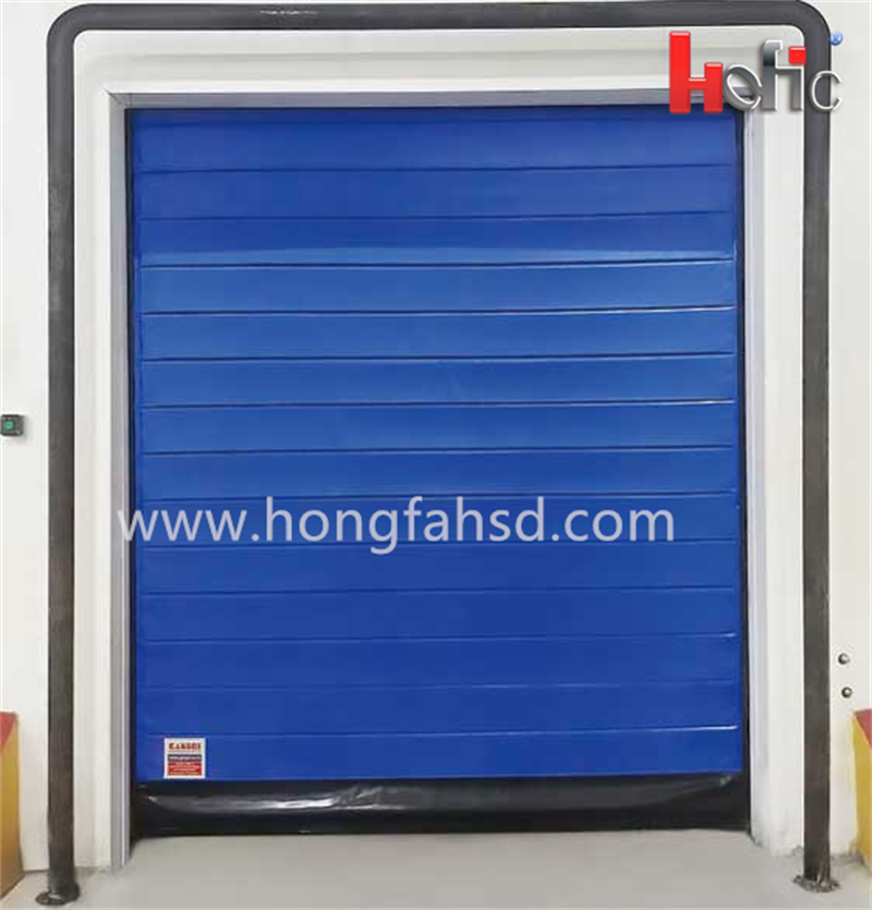 PVC Fast Speed Auto-Recovery Rolling Shutter Door