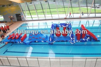 Inflatable Pool Obstacle for Kids and Adults