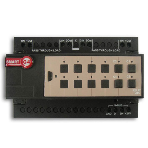 Smart Home Automation Relay Module 4ch 20amp /ch For Lighting Control