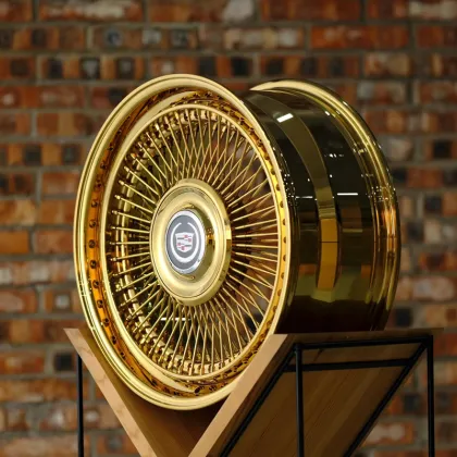Golden Wire Wheels 100 Spoke