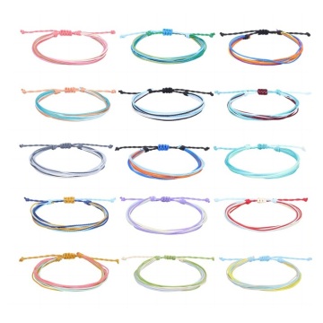 Bracciale di amicizia con navigazione surf impermeabile personalizzabile