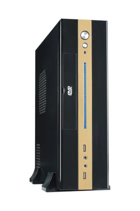 Elegant Steel Computer Case , Micro Atx Horizontal Computer Case