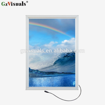 ultra thin snap cine light box wall-mounted aluminum light box