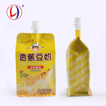 Celsus Retort Spout Bag for Soy Milk and Dairy Drinks - Hot Sale Flat Bottom Bags