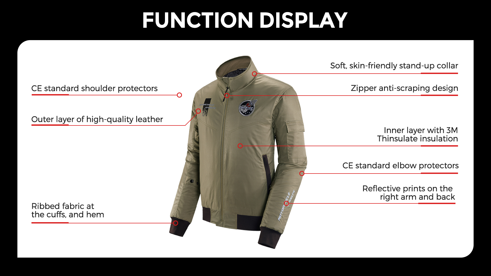 retro motorcycle jacket