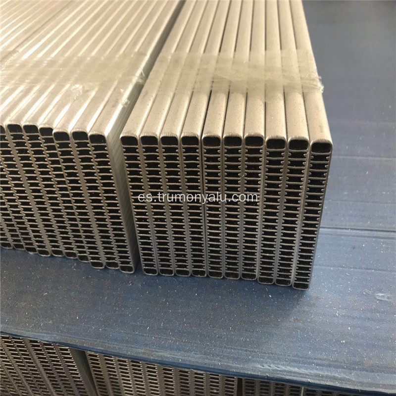 Tubo de extrusión MPE de aluminio 6061 enfriador de aire