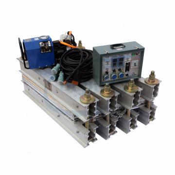 Hot vulcanized conveyor belt splice machine