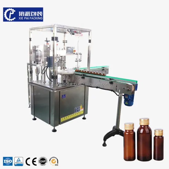 High-Quality ROPP Aluminum Screw Capper: Automatic Capping Sealing Machine for Glass Bottles