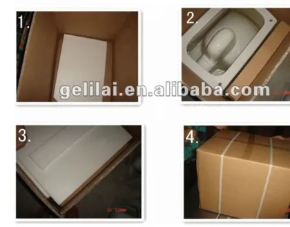 BATHROOM WALL MOUNTED TOILET