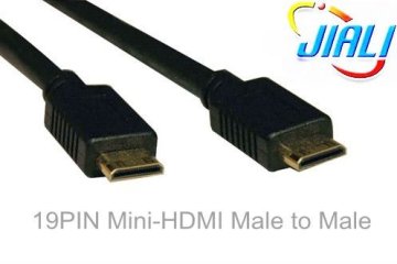 MINI HDMI male to male for HD cctv camera