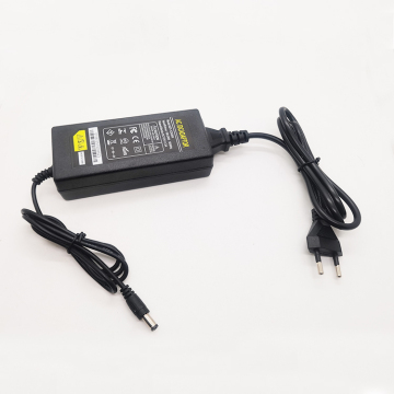 Multi-Region Power Supply Adapter for CCTV Cameras and LED Lighting: Supports 10A Current with 12V DC Output