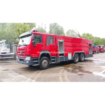 Hhowo Water Foam Fire Fight Truck