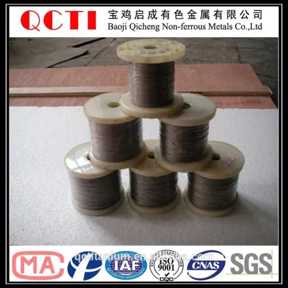 Gr1 Gr2 Gr3 Gr4 Pure Titanium wire CP Ti