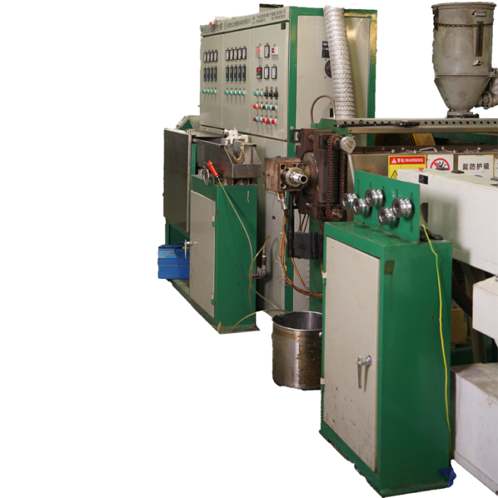 Linha de extrusão de cabo de alimentação de extrusão de extrusora durável