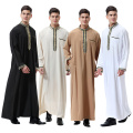Mode kaftan robes musulman thobe pour hommes