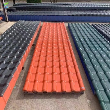 PVC Roof Tiles 1050mm Width for Waterproof Insulation and House Roofing