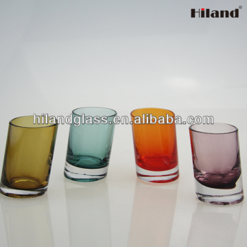 Promotional wholesale colored shot glass