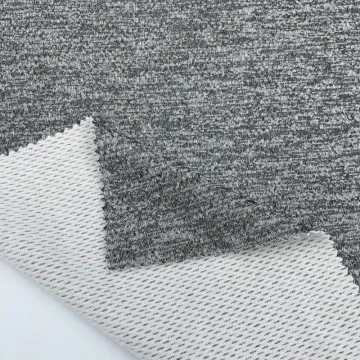 No Fading Pure Polyester Bird Eye Mesh Fabric