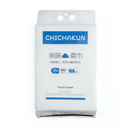 100% Viscose Fiber Disposable Facial Towel