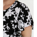 OEM Ladies Fashion Plus size Short sleeve Blouse