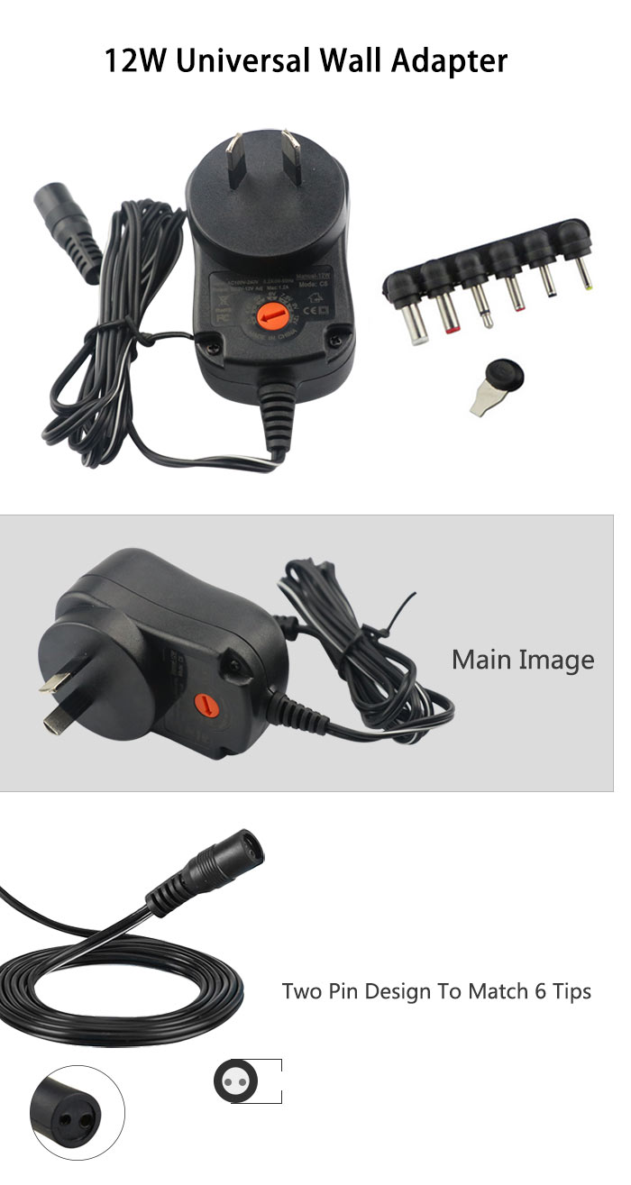 Au plug universal power adapter