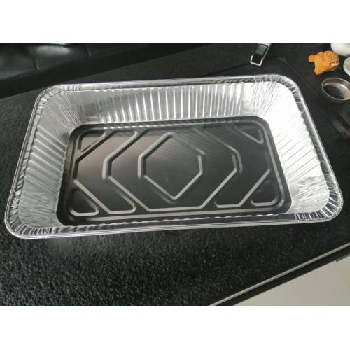 Disposable Aluminum Foil Cooking Trays with Lids