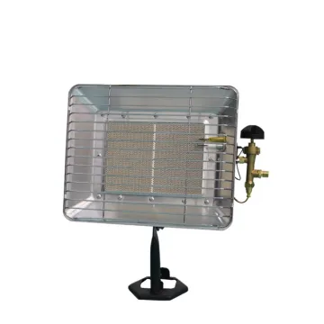 2 in 1 Heater Outdoor Cooker Heating Portable Gas Stove Ceramic Space Heater