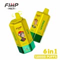 fihp multi 120000 puffs 6in1 vape