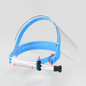 Viseira de isolamento de rosto completo Face Shield anti fog