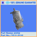 Gear pump 705-51-20140 for WA300-1 komatsu wheel loader parts