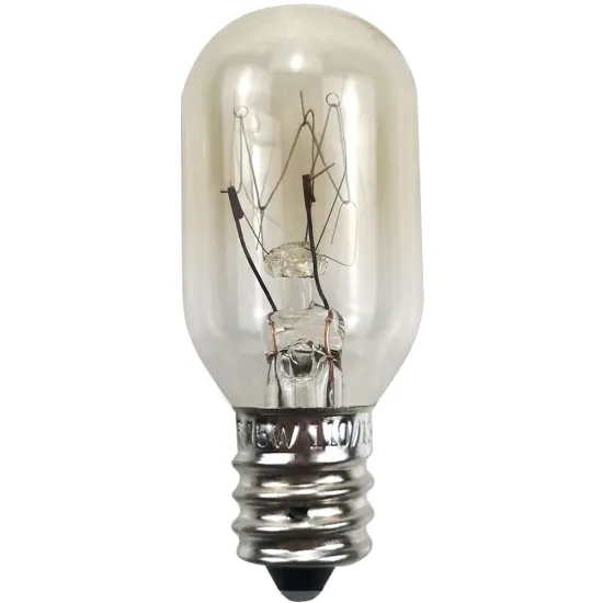 Clear T20 E14 Tubular Incandescent Lamp Bulb for Decoration
