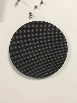 Donut Circle Indoor Logo Using Led Diaplsy Screen