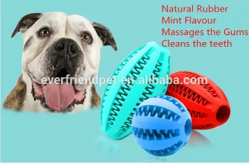 Best price! 70mm pet toy rubber ball with teeth dog toy manufacture