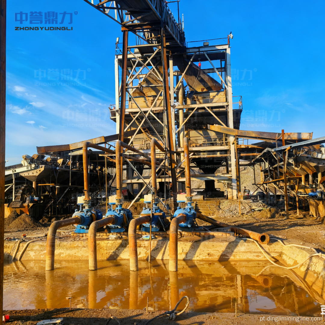 Planta de processamento CIP de minério de ouro de alta eficiência