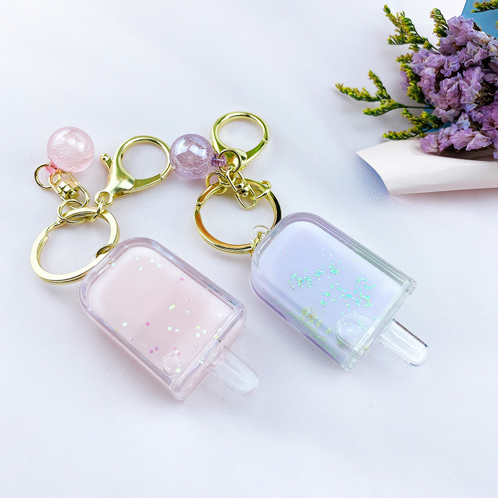 Ice Cream Fruit Keychain