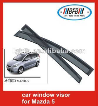 car window visor for mazda 5