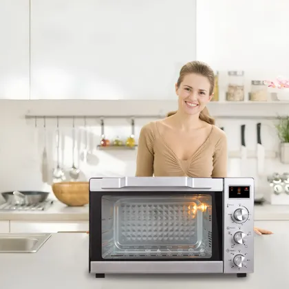 junwei national conventional 110v 220v electric chicken oven bread bakery baked ribs oven