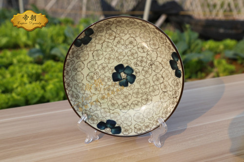 ceramic japanese dinner plate