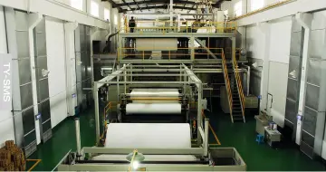 SMS, SMMS SPUNBOND AND MELT-BLOWN COMPOUND NON-WOVEN FABRIC PRODUCTION LINE