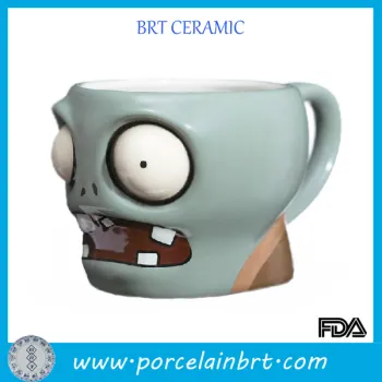 Personalize Creative Glazed Zombies Ceramic Mug