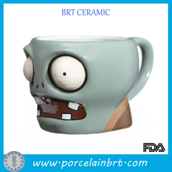 Personalize Creative Glazed Zombies Ceramic Mug