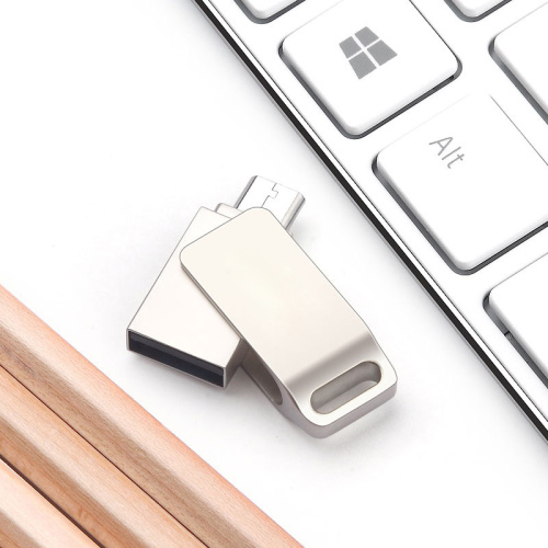 Custom Mini Swivel Metal Otg Usb Flash Drive